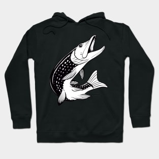 Pike fishing - Hecht fish Hoodie